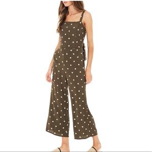 Faithfull The Brand Playa Polka Dot Jumpsuit